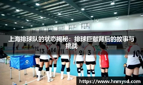 上海排球队的状态揭秘：排球巨献背后的故事与挑战